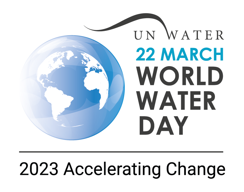UN world water day march 22nd logo UN world water day march 22nd logo